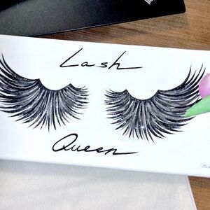 Black Eyelashes Painting 12” x 6”